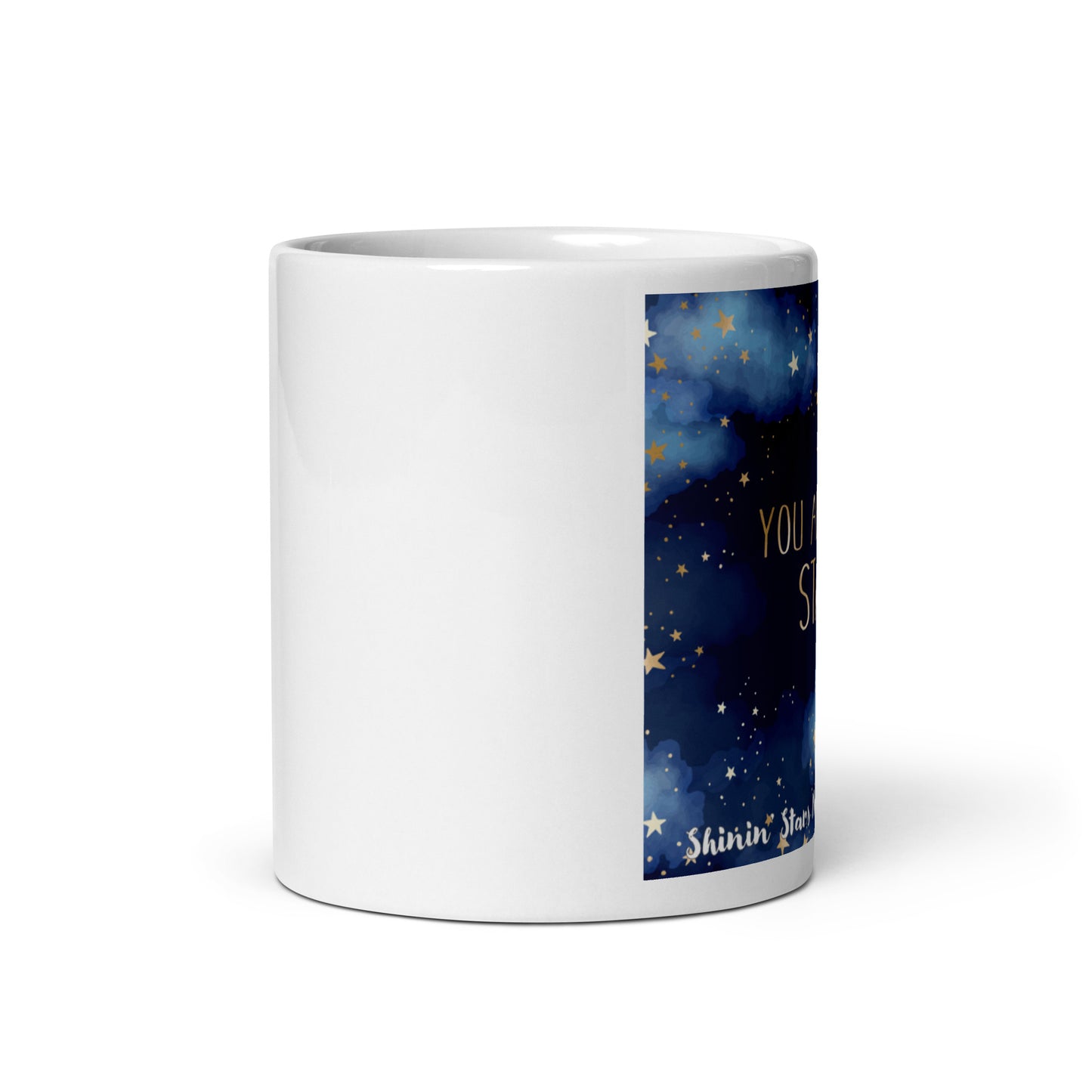 YOU ARE MY STAR white glossy mug