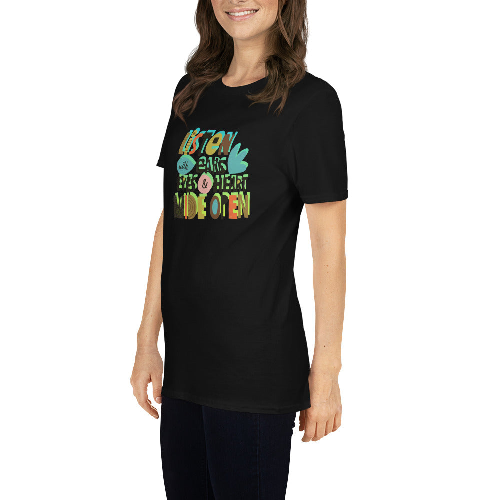 LISTEN Short-Sleeve Unisex T-Shirt