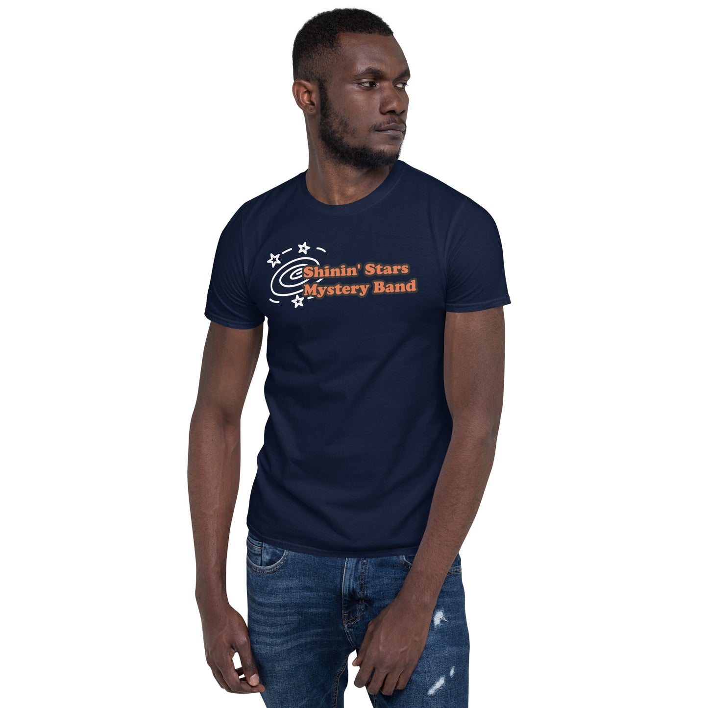 SHININ' STARS MYSTERY BAND Short-Sleeve Unisex T-Shirt